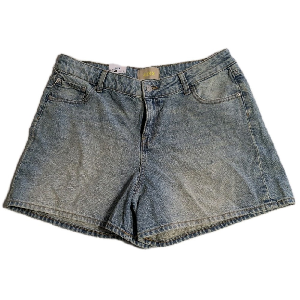 JXX Jack & Jones JXLaura Women's Denim Shorts XXL Relaxed Fit Jean Shorts NWT